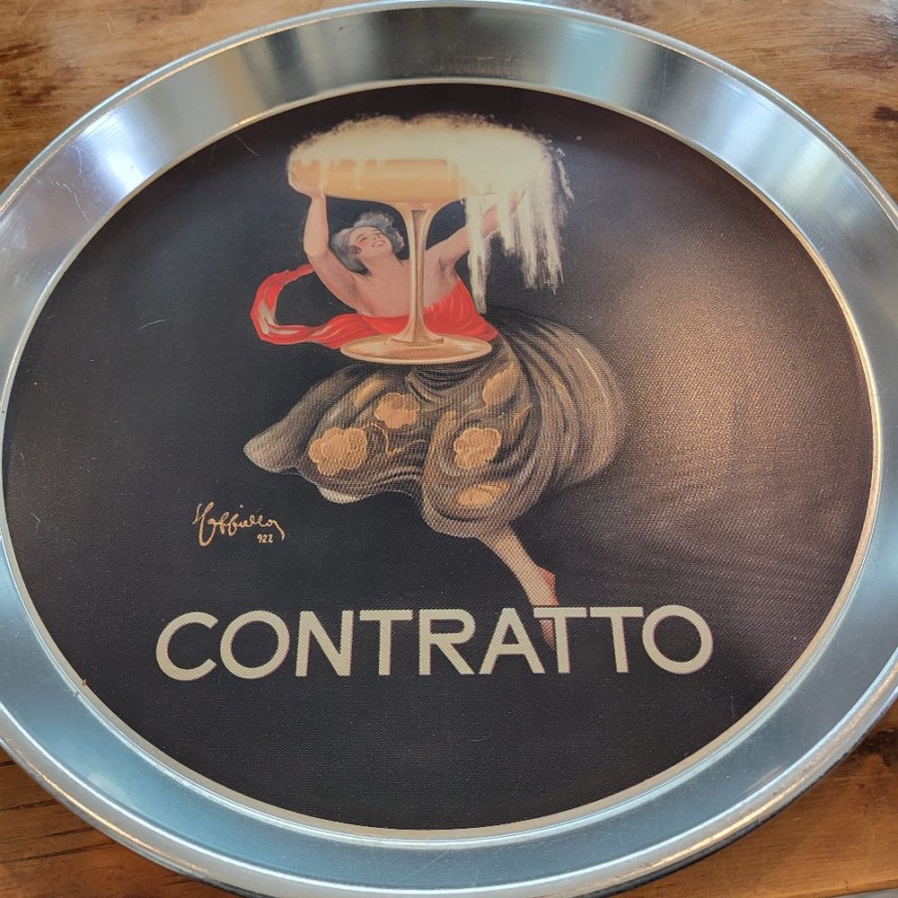 Round Serving Tray